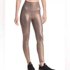 EUC Beyond Yoga Dusted High Waisted Midi Legging Rose Gold Sz XS